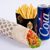 Chicky Strips Wrap Combo