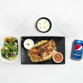 Half Grilled Chicken Combo 