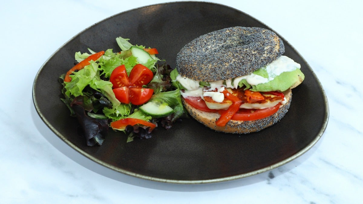 Three Coloured Bagel