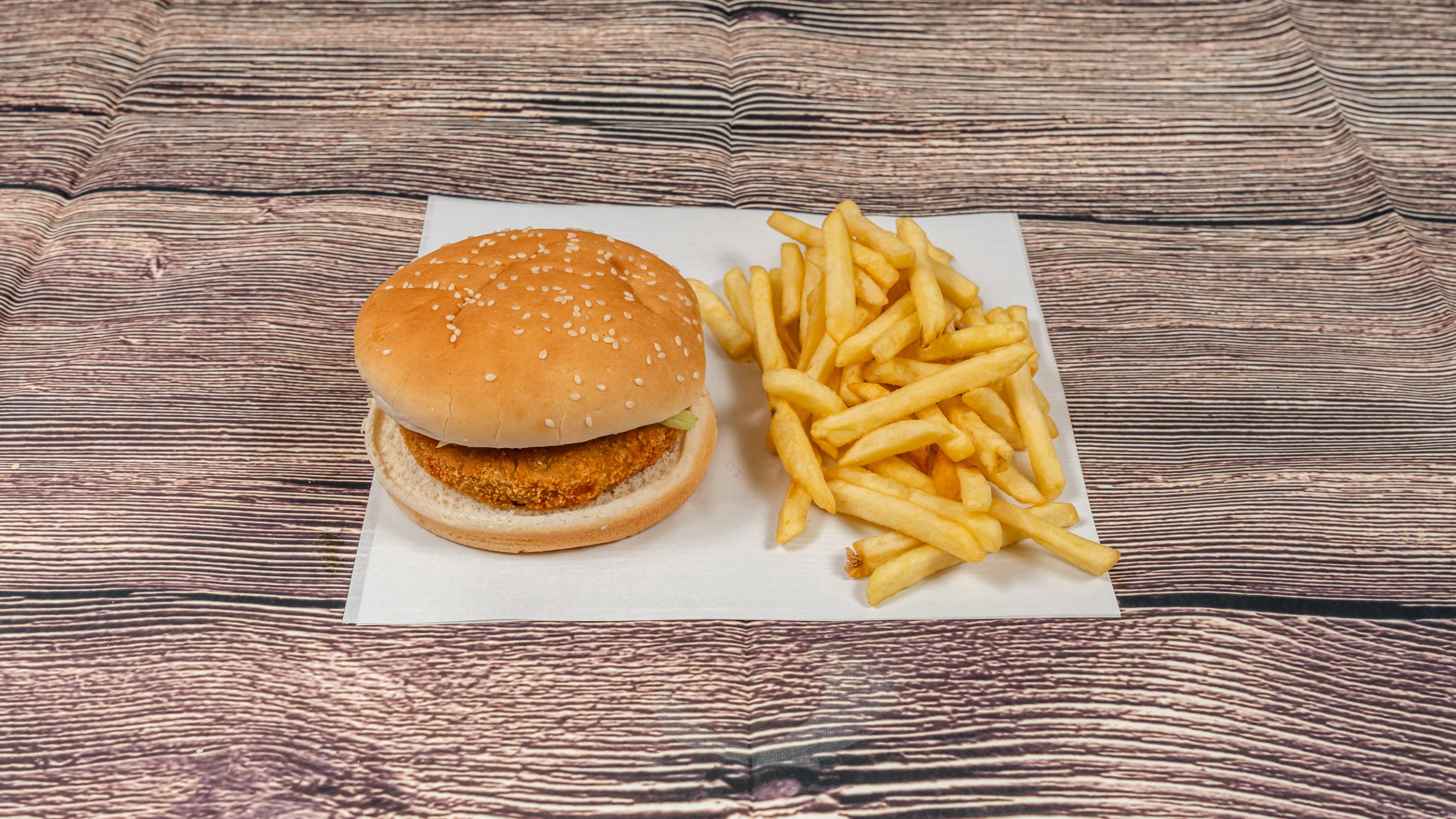 Veggie Burger Meal