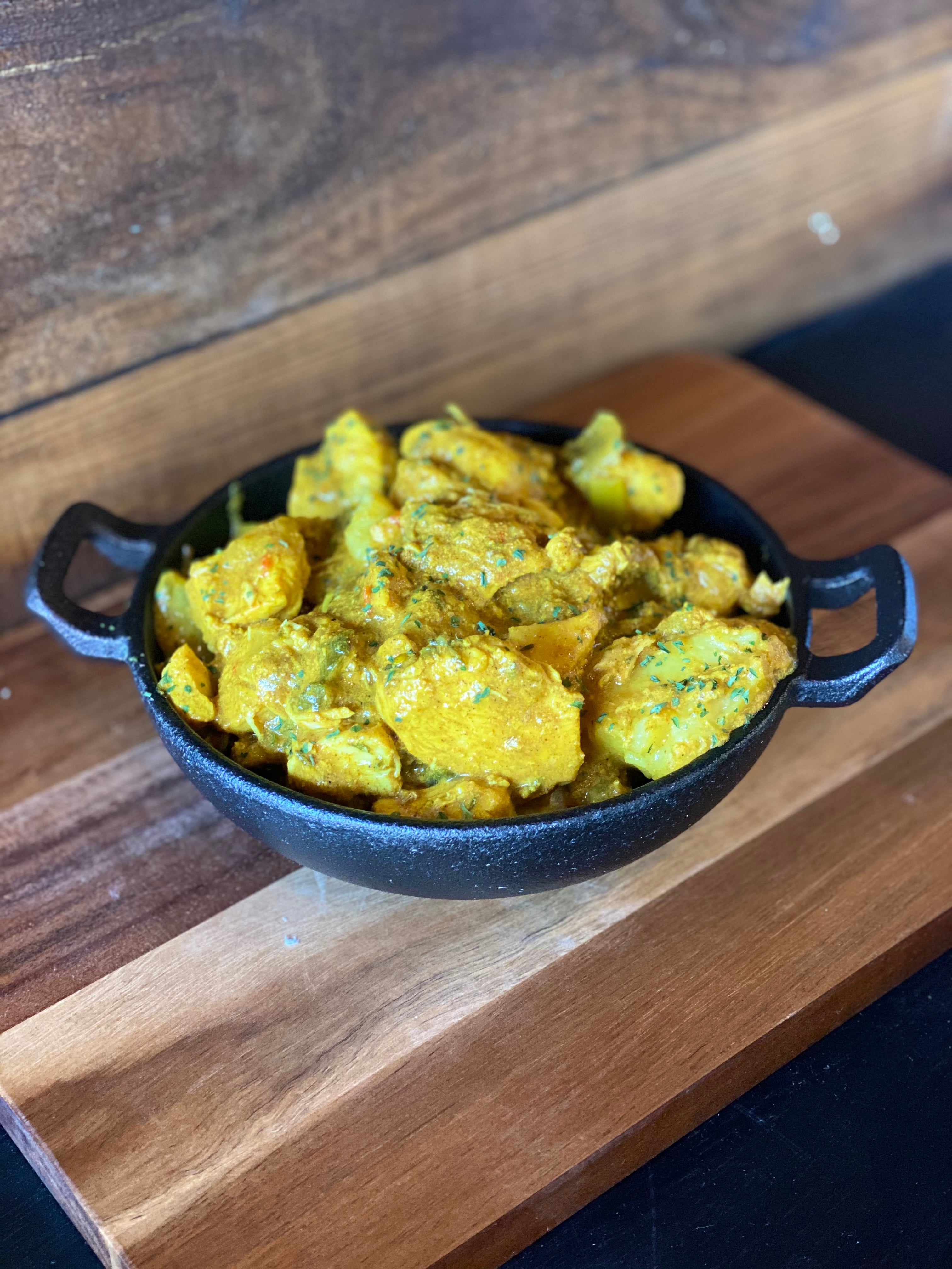 Boneless Curry Chicken Roti