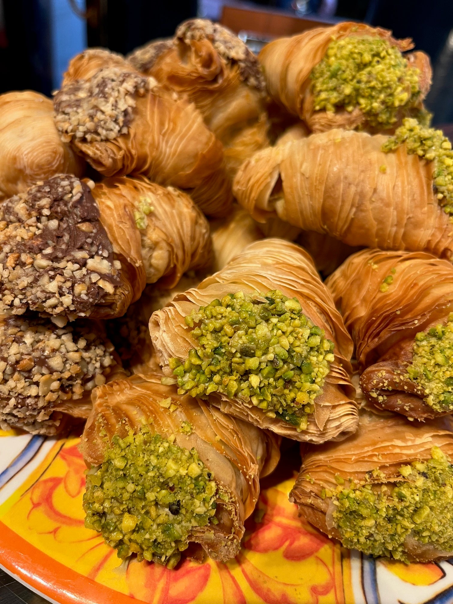 Pistachio Lobster Tail (sfogliatella)