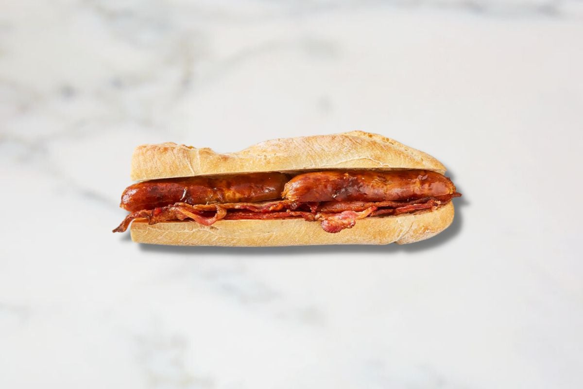 Bacon & Sausage on Multigrain Sourdough - Large