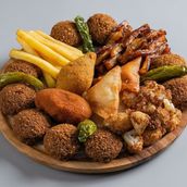 Fried Appetizers Plate Medium