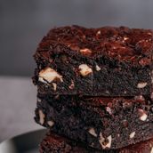 Fudge Brownie with Nuts