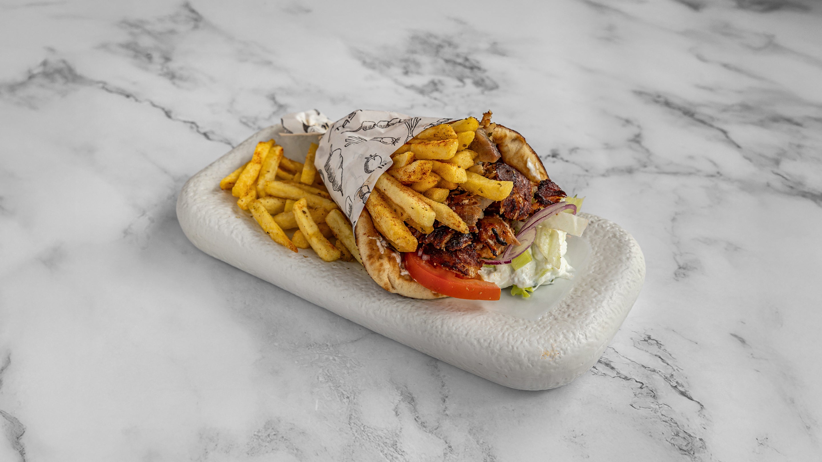Chicken Gyro Wrap