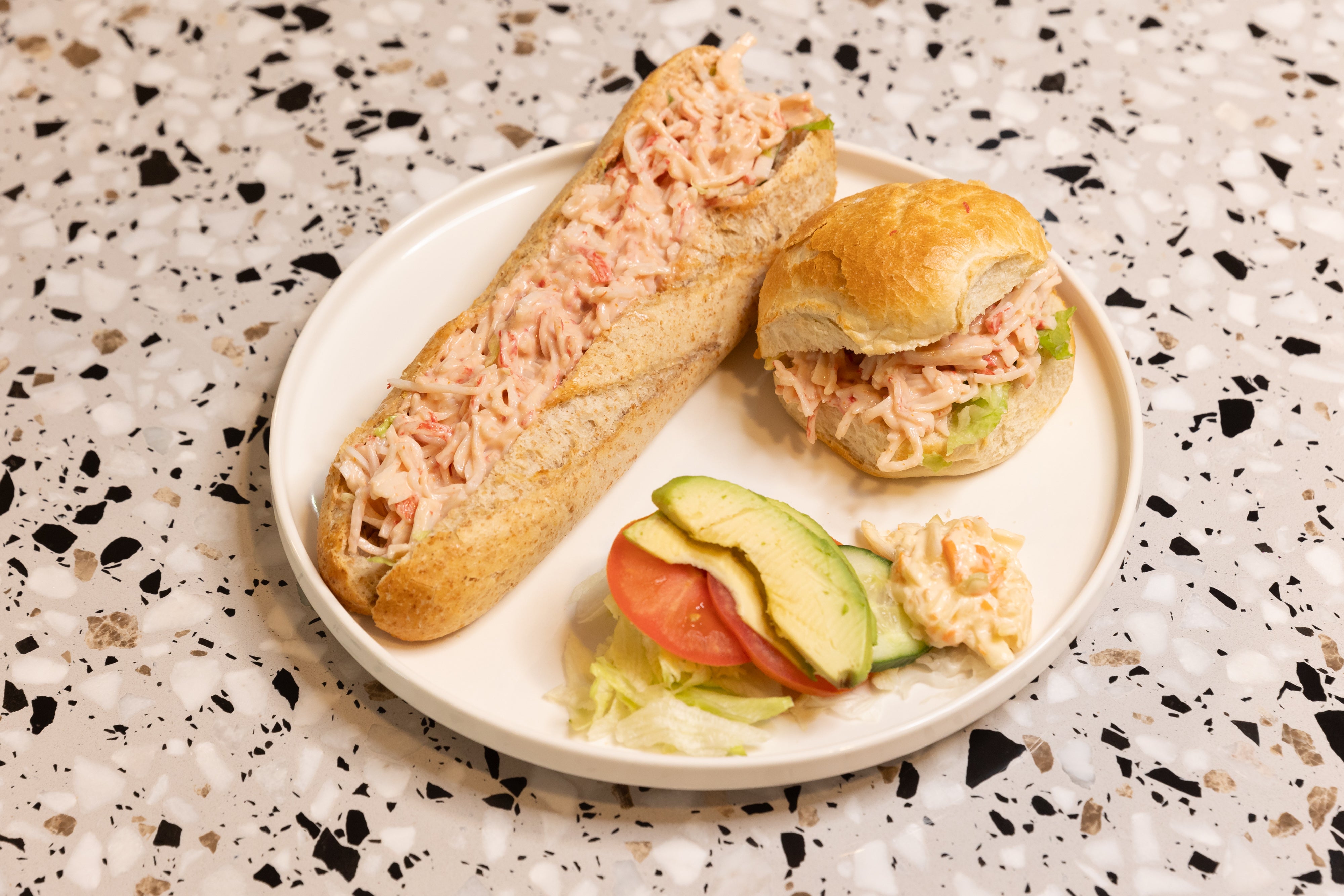 Crab Seafood Baguette