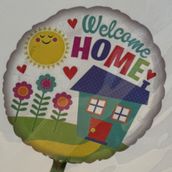 Welcome Home Helium Balloon
