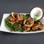 Beef Pepper Coconut Fry