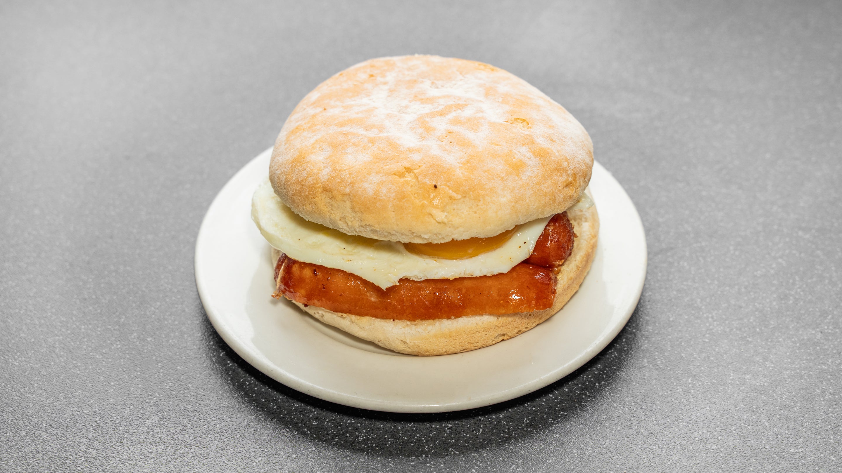 Sausage and Egg Barm or Wrap