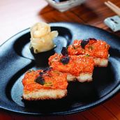 NEW crispy salmon tartare