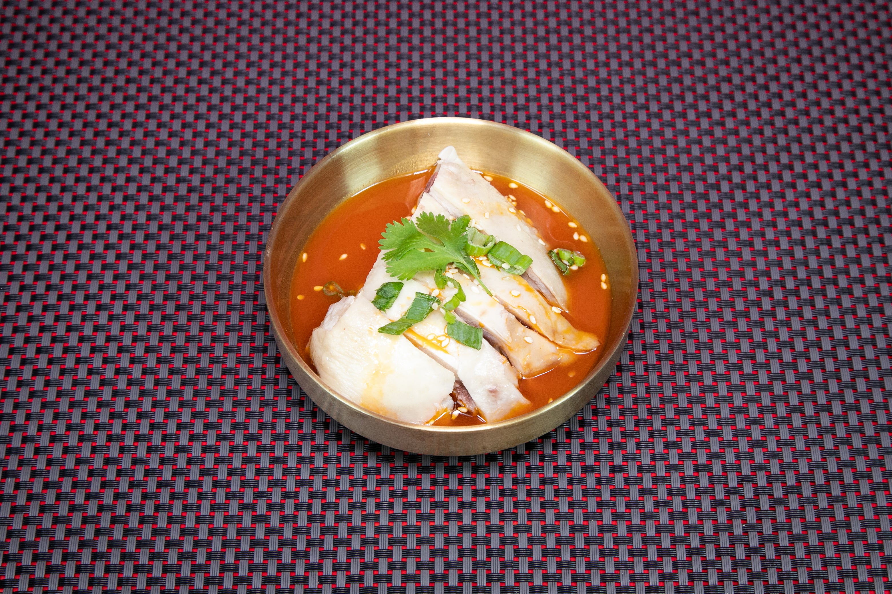 Steamed Chicken on the Bone with Chilli Oil 口水鸡