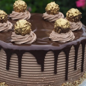 Ferrero Rocher Chocolate Cake