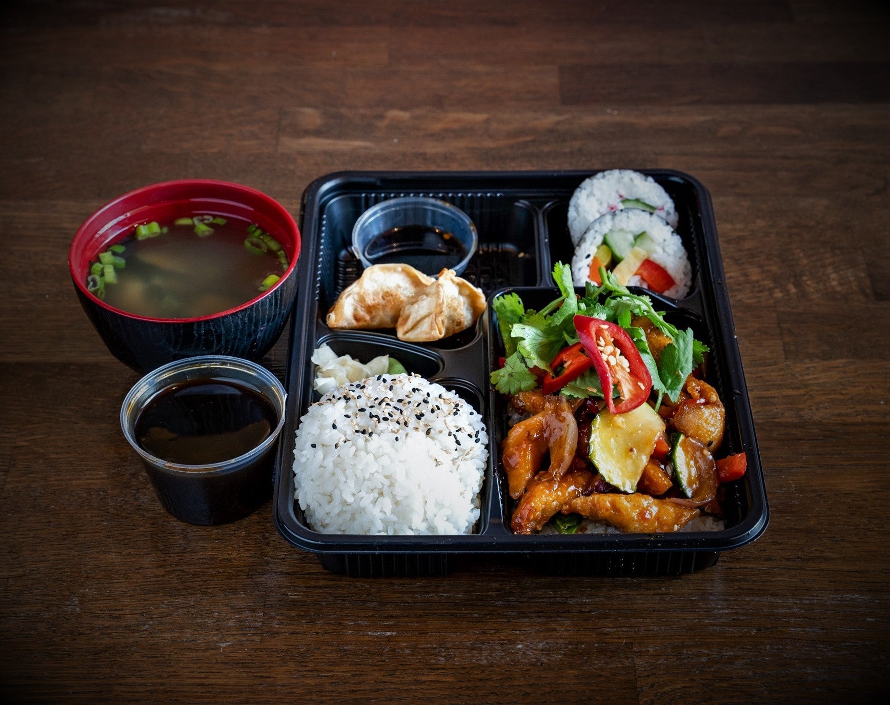 Chicken Firecracker Bento Box