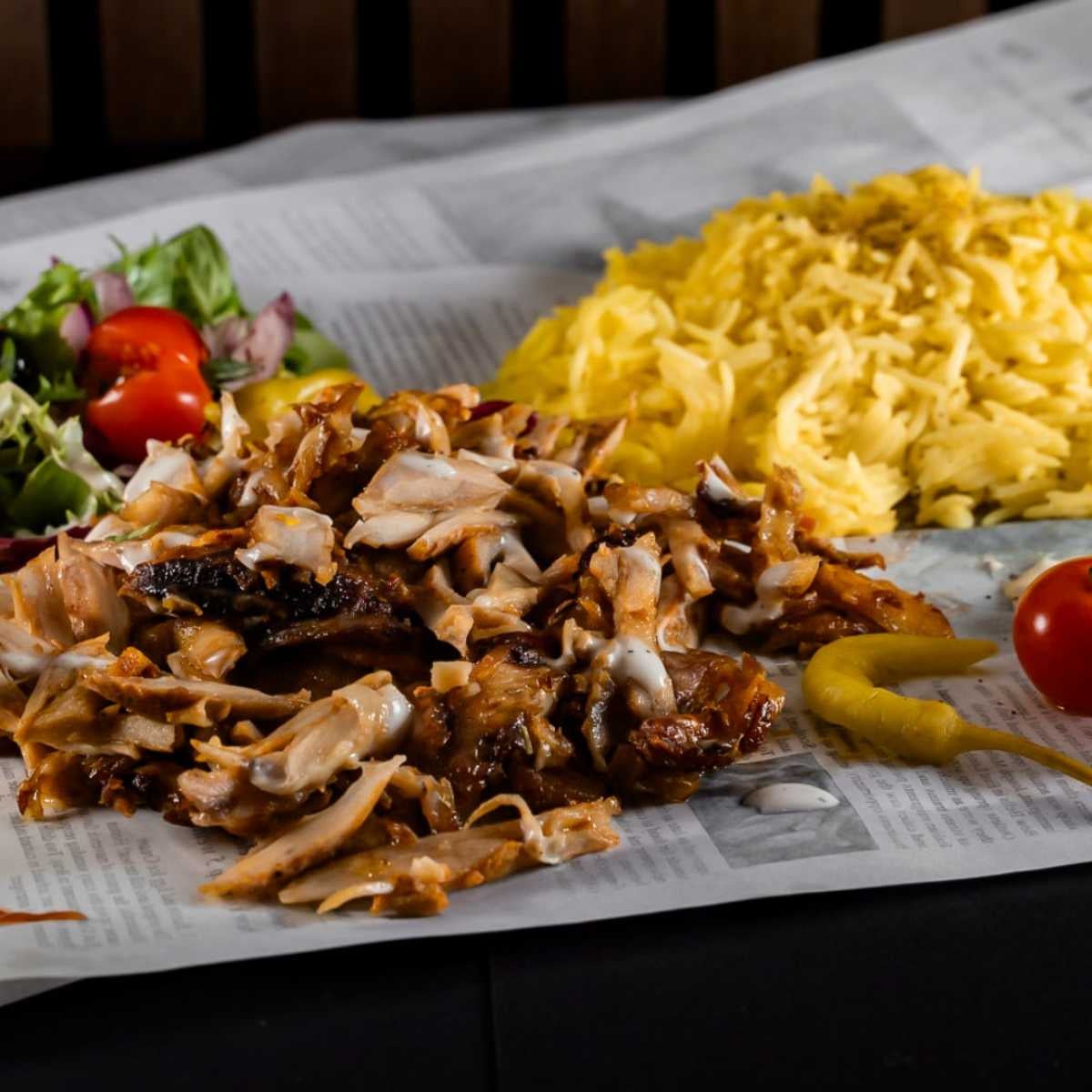 Chicken Shawarma Rice Box ��