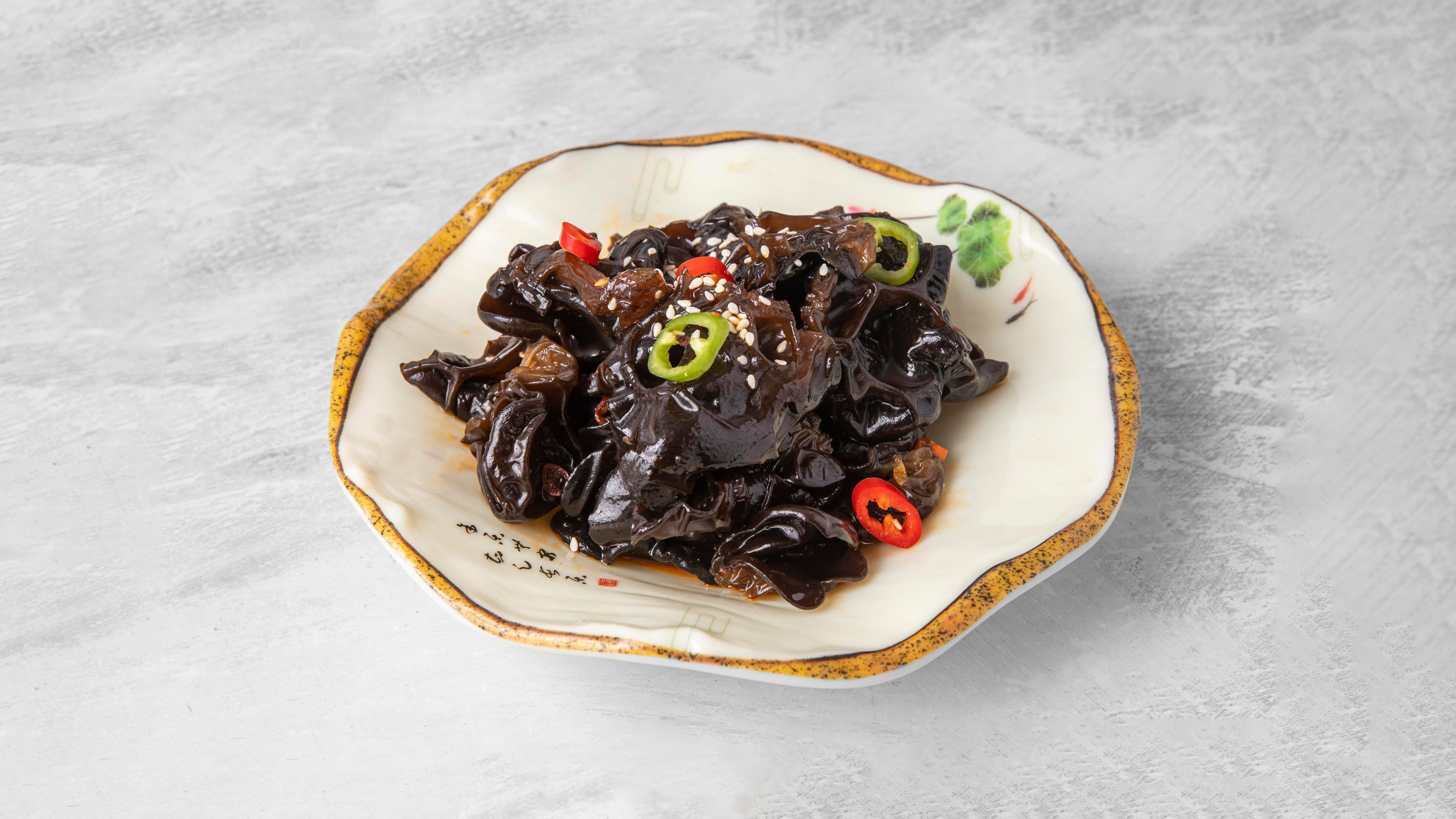 Black Fungus with Chilli