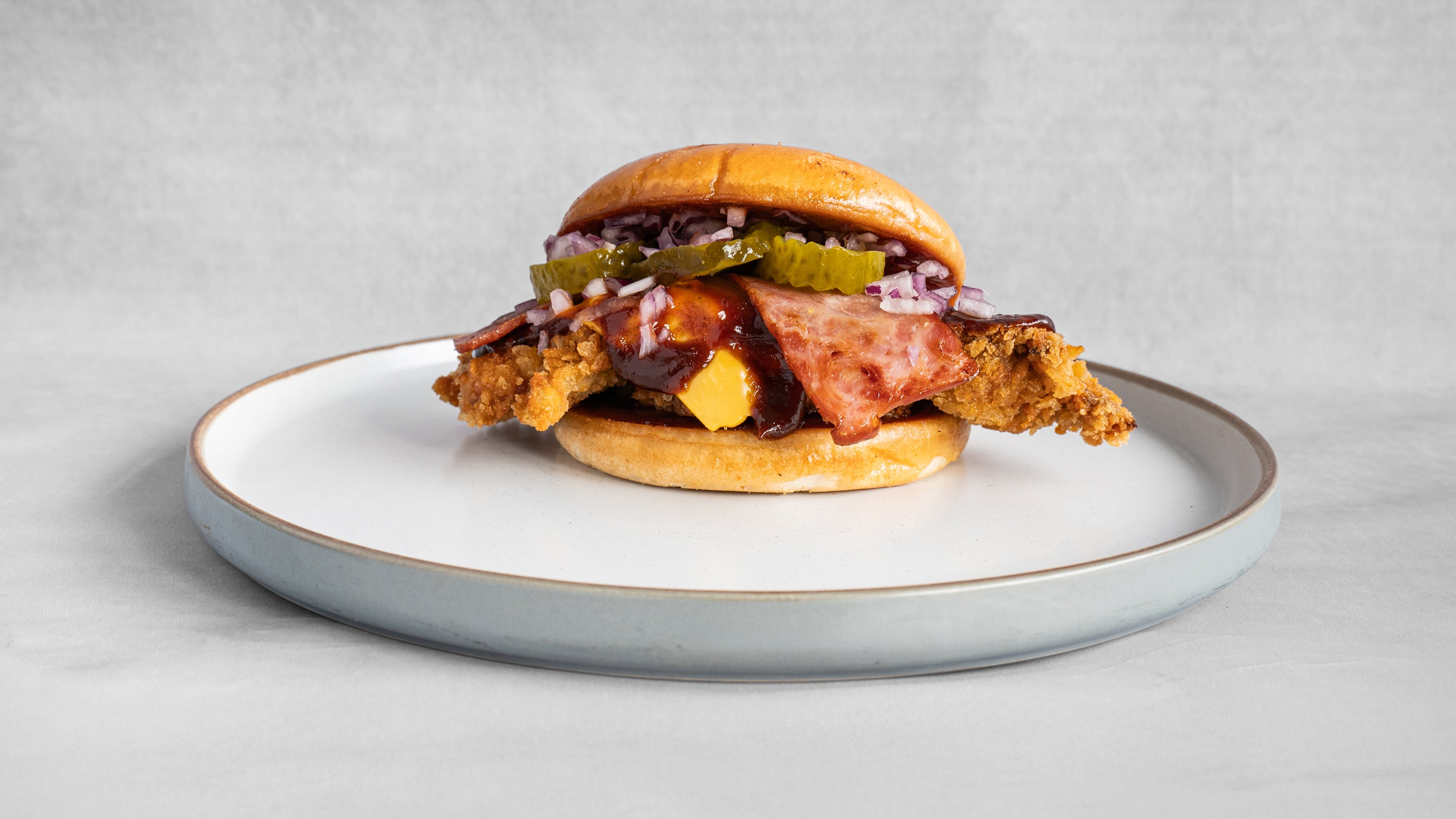 BBQ Bacon Chicken Burger