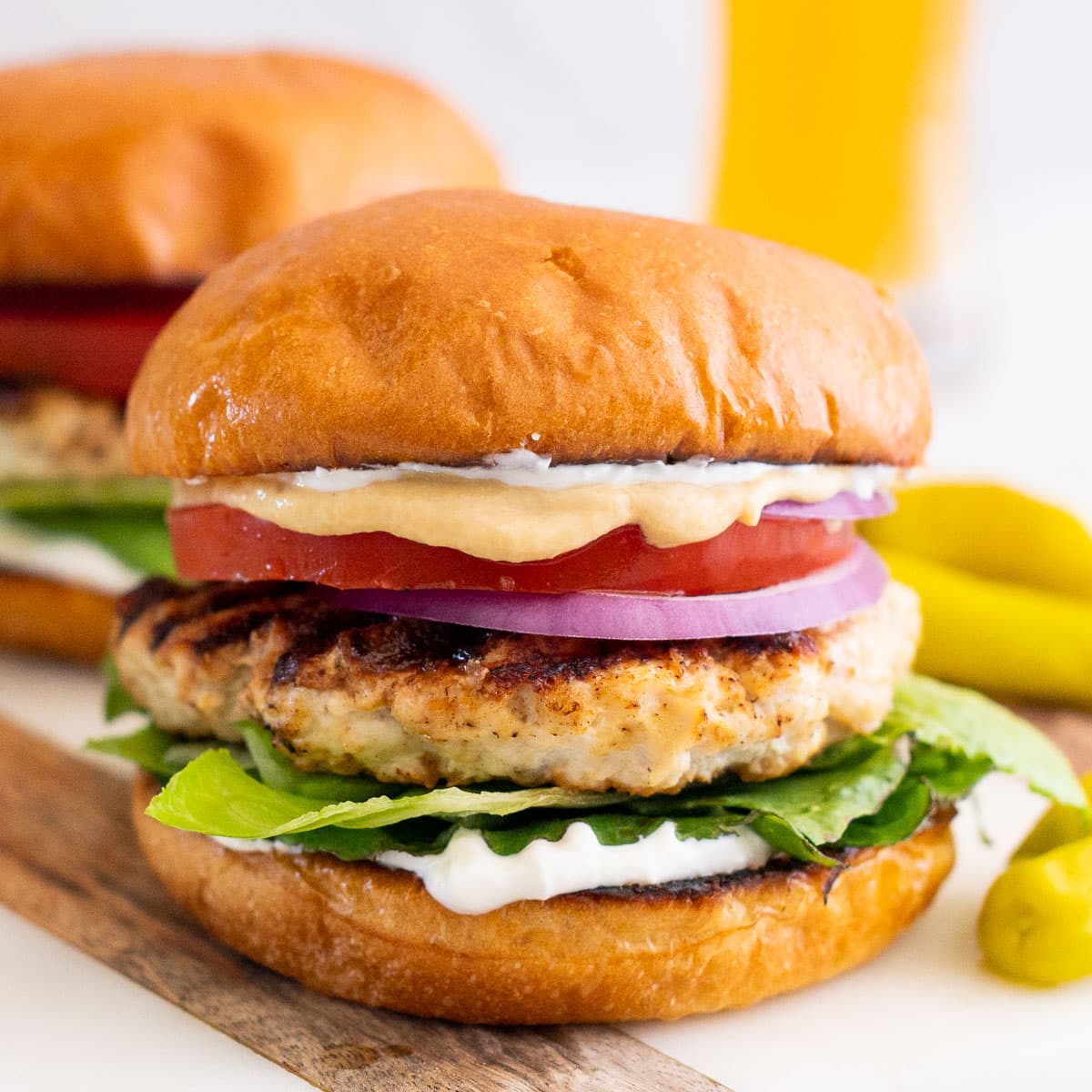 Chicken Stake Burger