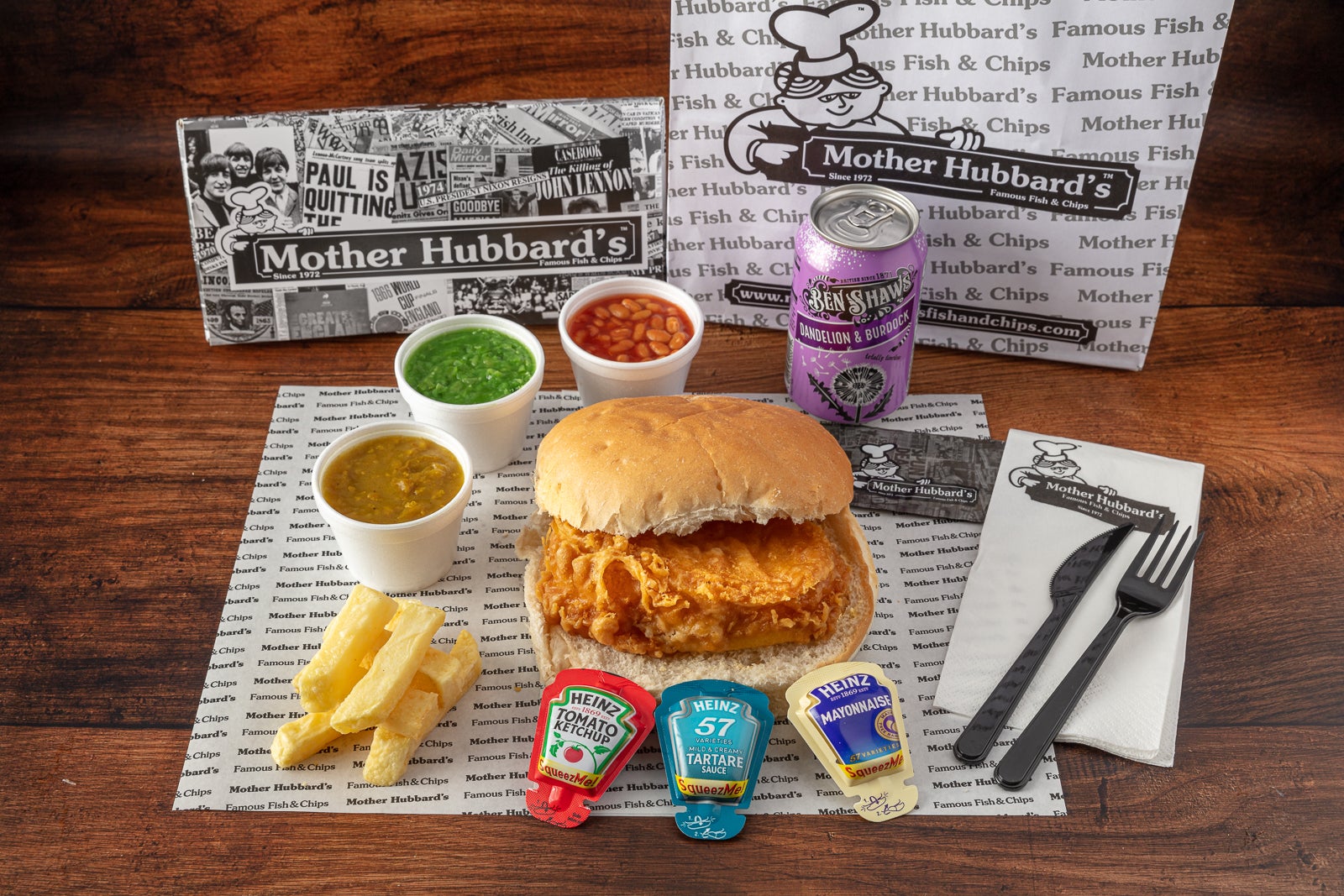 Fishcake Butty