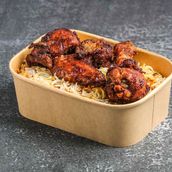 Fried Chicken Biryani (Medium)