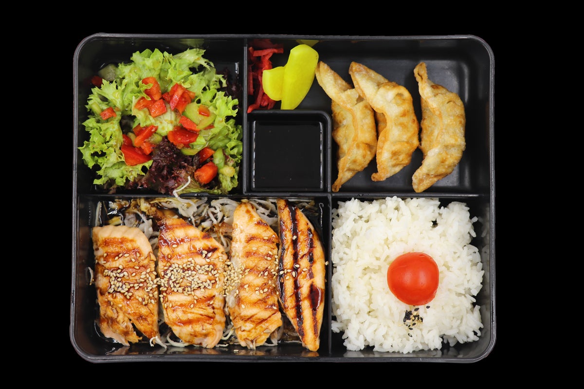 Salmon Teriyaki Bento