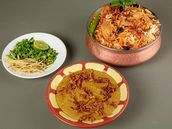 Chicken Haleem Biryani 