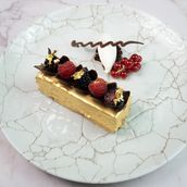 Dark Chocolate And Camel Milk Cake