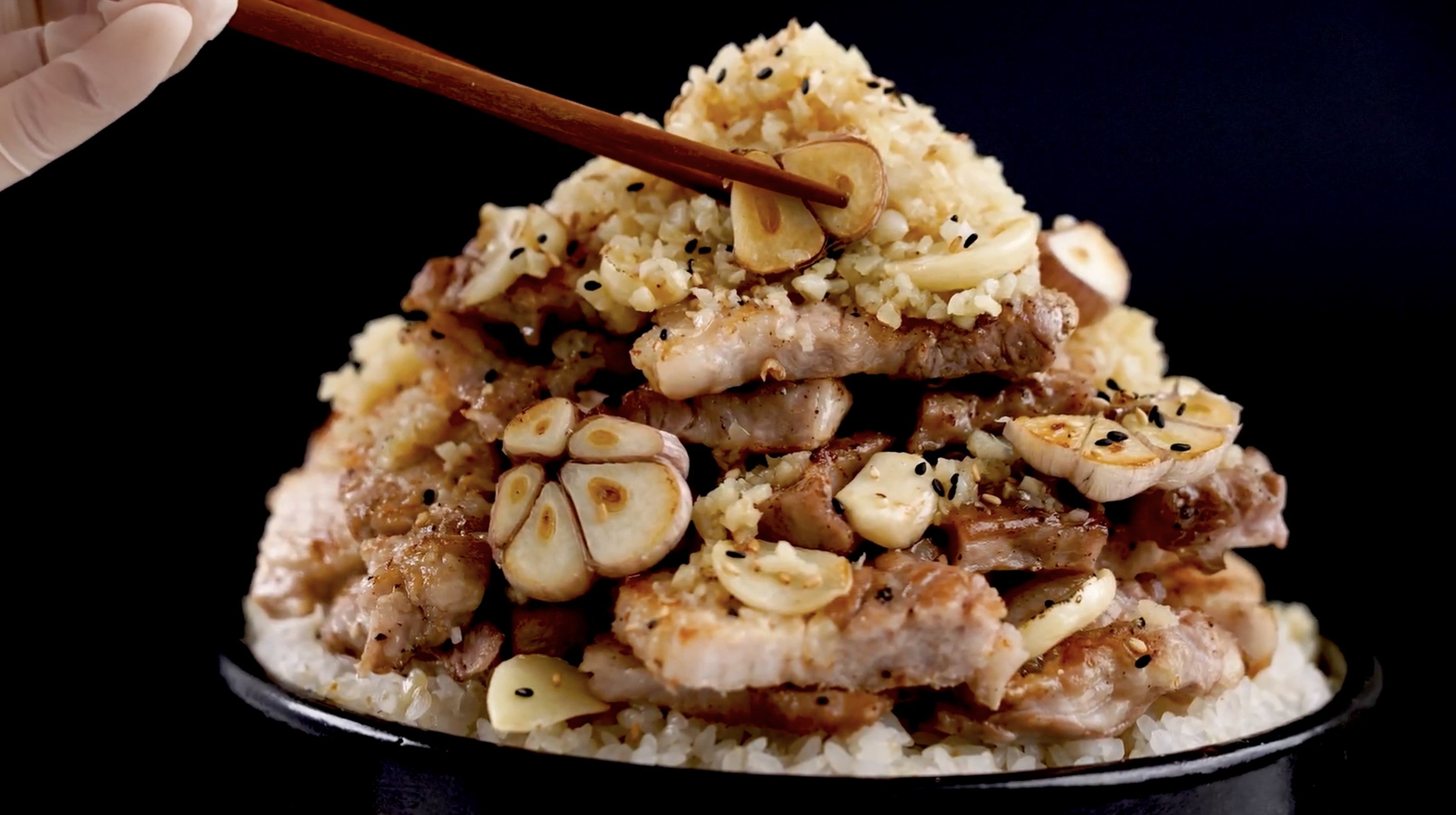 Garlic Explosion With Rice – 100% Stamina Power