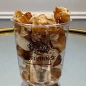 Waffle Cup with bananas