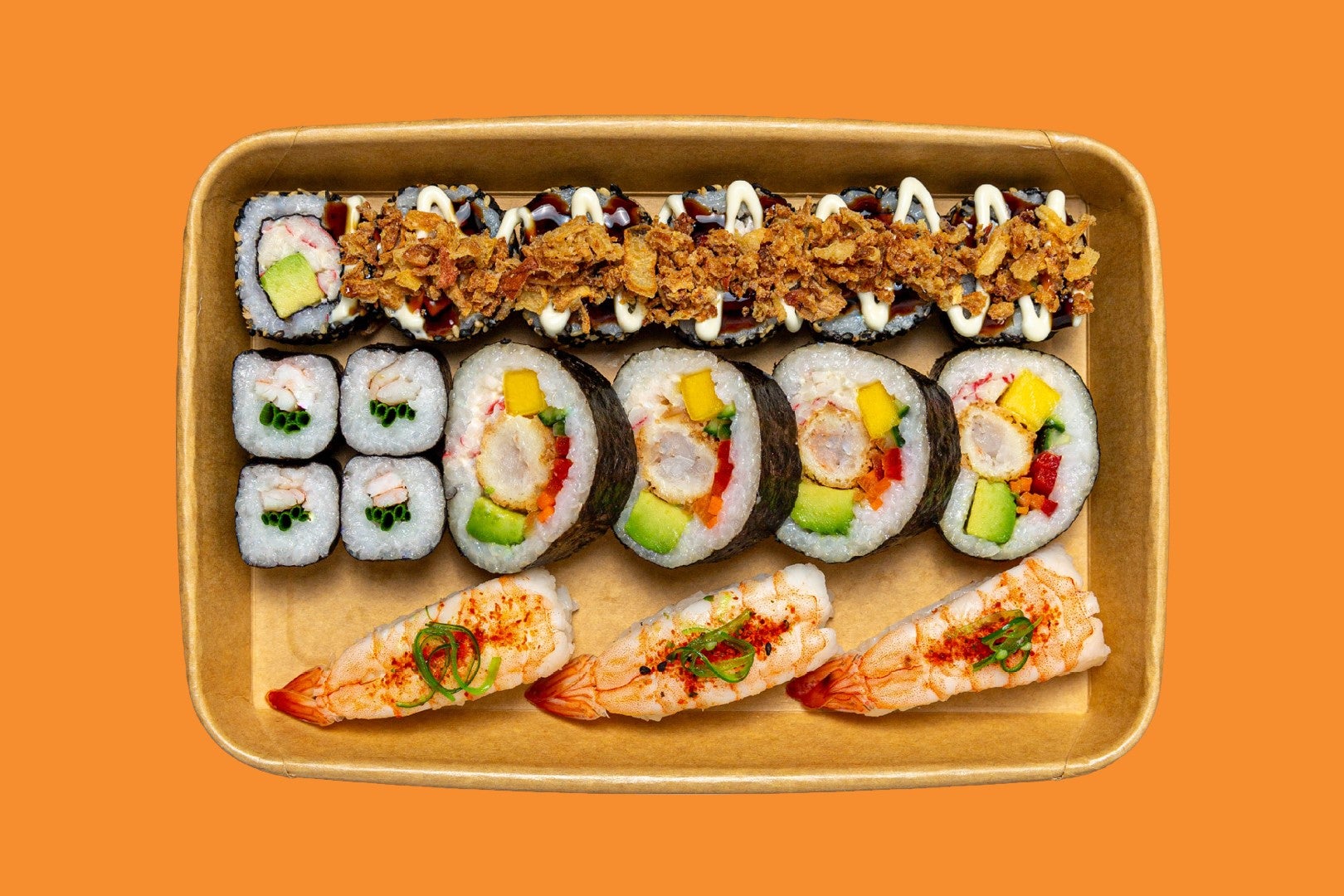 crunchy rainbow signature set