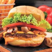 Mashroom And Swiss Burger