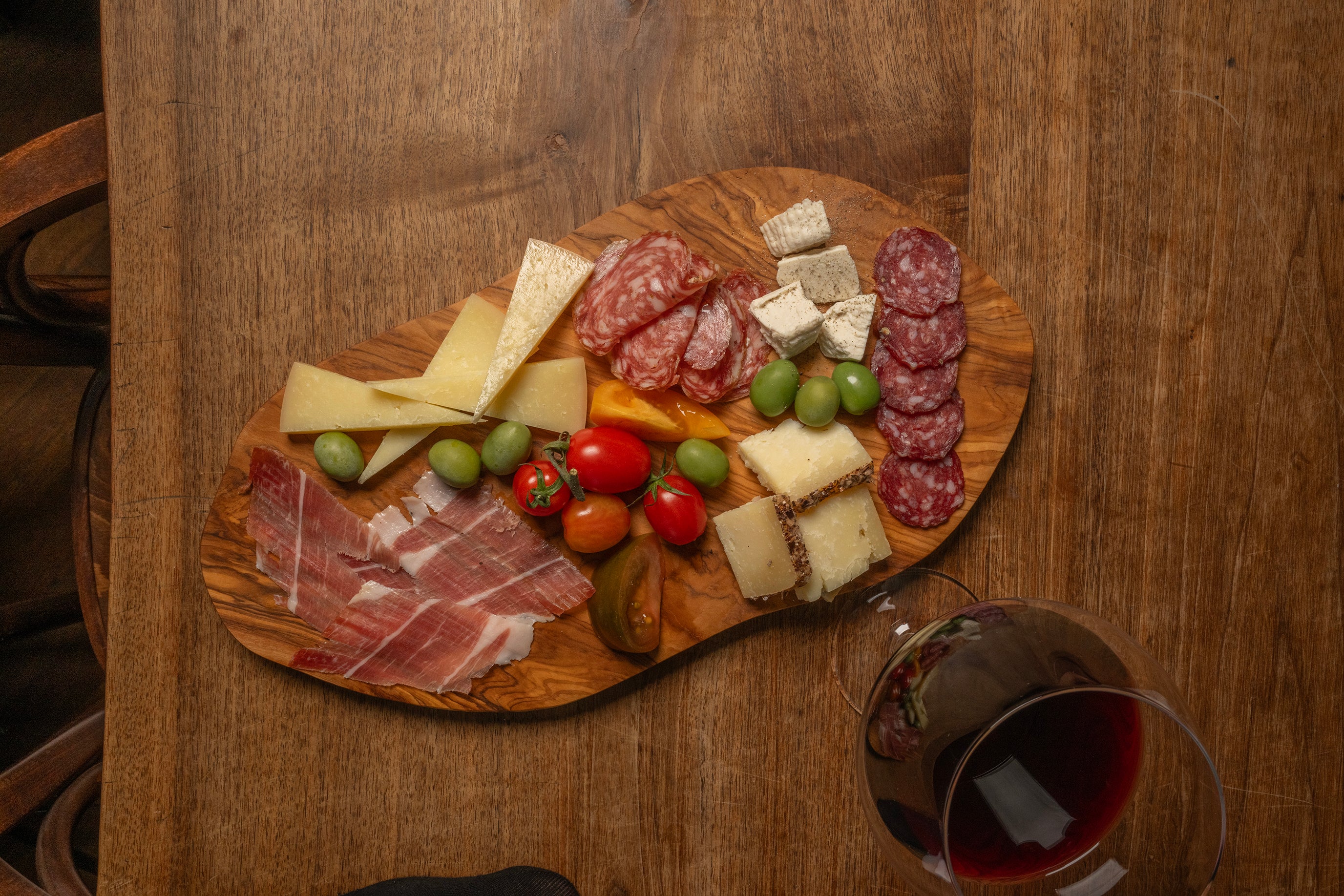 Tagliere Misto Di Salumi E Formaggi DOP