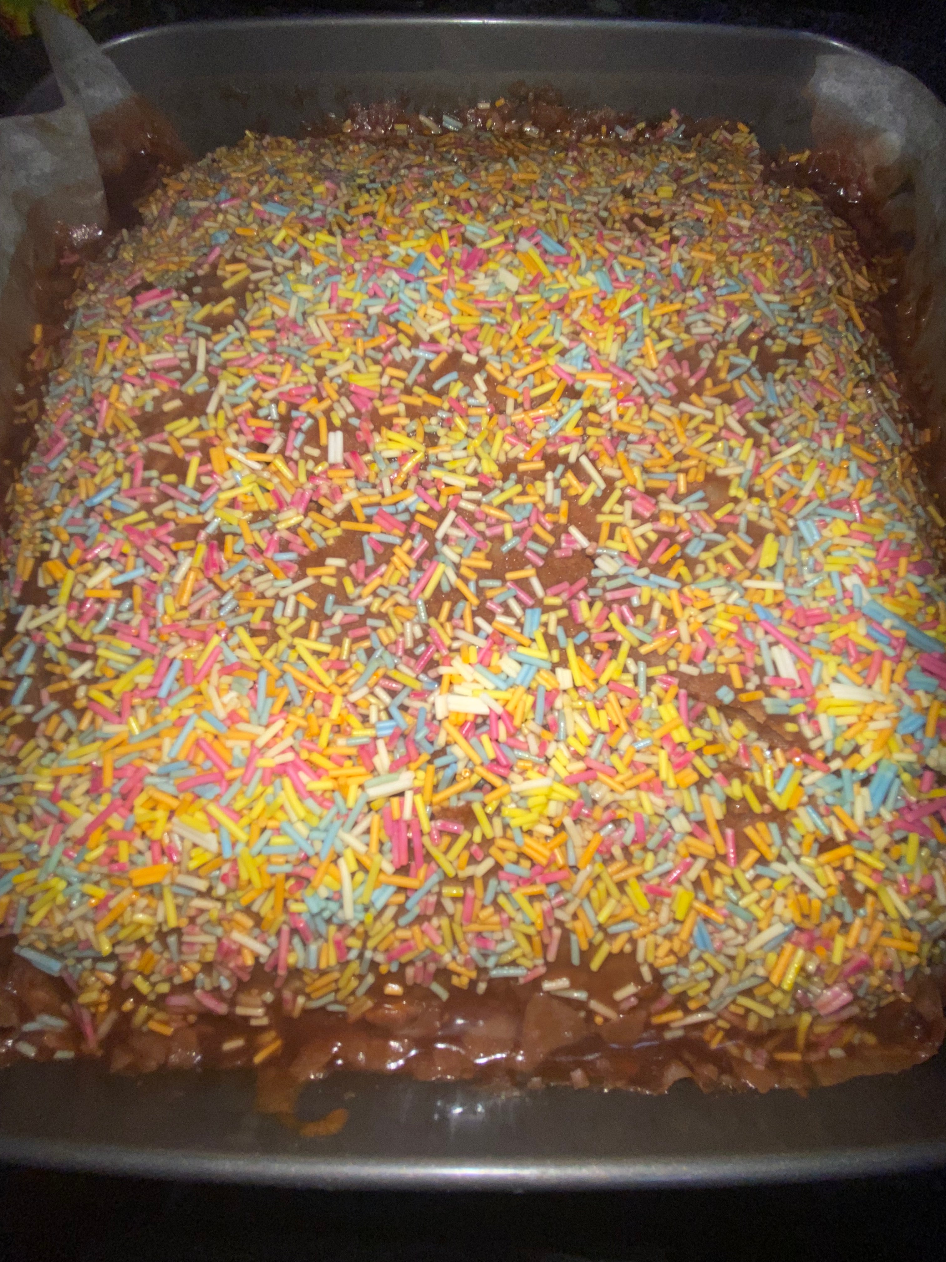 Chocolate Sprinkle Cake