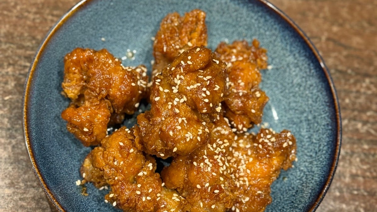 KFC Ganjang boneless chicken 간장 치킨