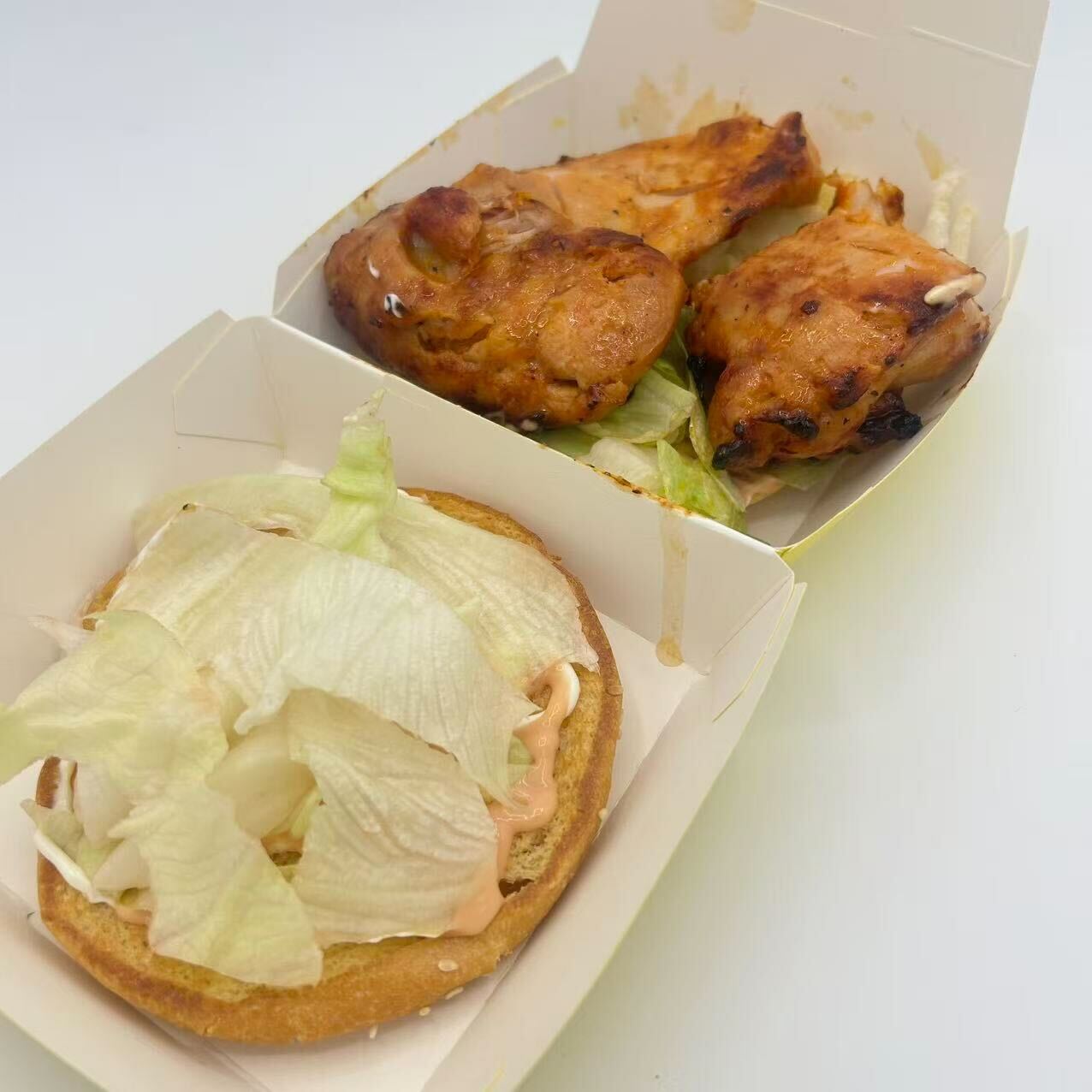 Grilled Chicken Thigh Burger