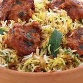 Chicken Ghee Roast Donne Biryani