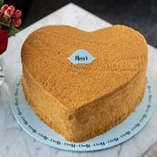 Heart Honey Cake