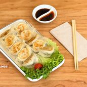 Chinese Chives, Eggs, Shrimp And Fried Dumplings