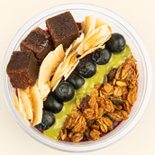 Pistachio & Brownie Acai Bowl