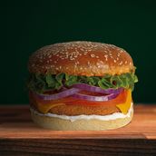 Butter Chick'n Burger