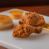 2 Pcs + Fries + Bun + Hecka Sauce
