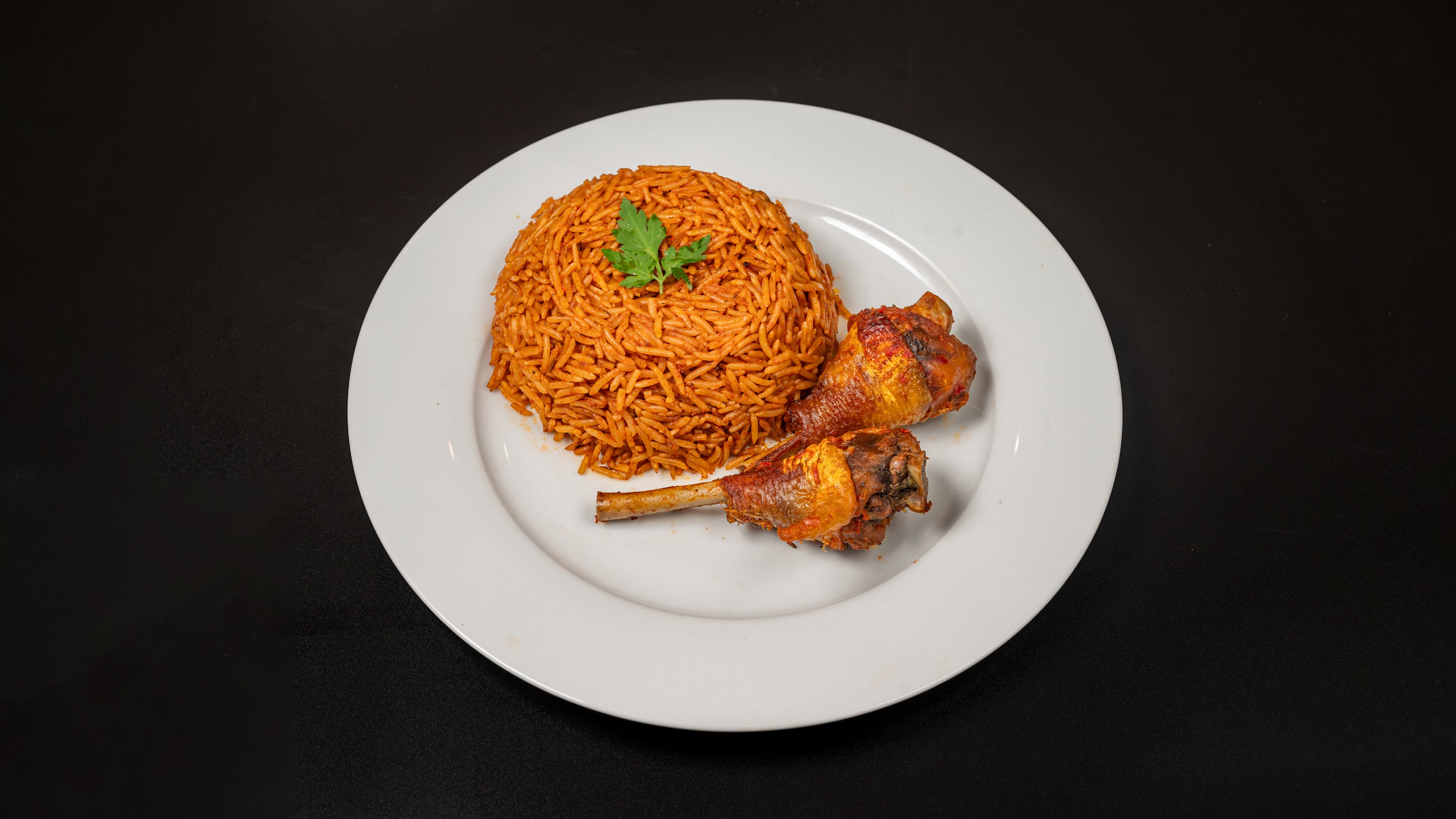 Jollof rice with Protein