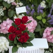 Cake Stands with Flowers