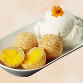 Custard Sesame Ball