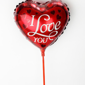 Heart Small Balloon Stick