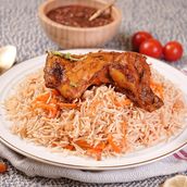 Chicken Tikka Afghani Pulao