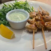 Lemon Chicken Skewers