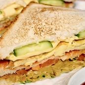 Chicken Kabab Sandwich