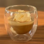 Classic affogato