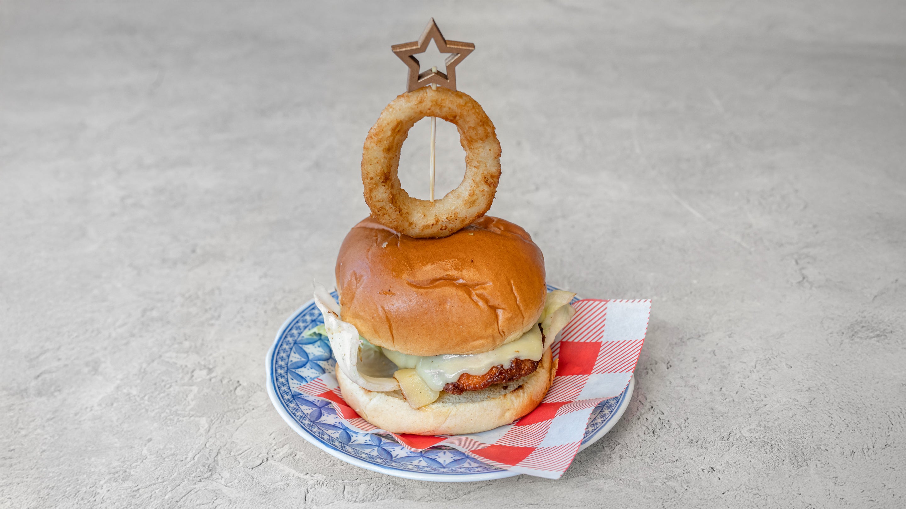 100% Halal Chicken Burger